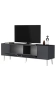 DemonteHome DEKOLP5DH TV SEHPASI ANTRASİT GÜMÜŞ - 5