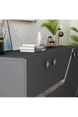 DemonteHome İRİSDH LAZER DESENLİ KONSOL ANTRASİT GÜMÜŞ - 3