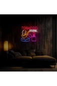Twins Led Aydınlatma TOBACCO ORIGINAL Yazılı ve Şekilli Neon Tabela thumbnail 3
