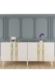 DemonteHome BAHARDH (KB150) KONSOL BEYAZ ALTIN - 2