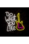Twins Led Aydınlatma Do What You Like Yazılı ve Şekilli Neon Tabela thumbnail 2
