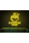 Twins Led Aydınlatma CHINESE FOOD Yazılı ve Şekilli Neon Tabela - 1