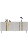 DemonteHome BAHARDH (KB150) KONSOL BEYAZ ALTIN - 3