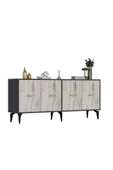 DemonteHome SİNTADH (KX180) KONSOL EFESMERMER ANTRASİT - 5