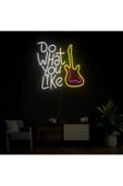 Twins Led Aydınlatma Do What You Like Yazılı ve Şekilli Neon Tabela thumbnail 1