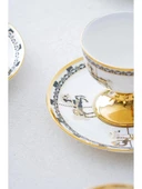 Acar HXF6859 Porselen Kahve Fincan Takımı 6 Lı 90 ml - 6