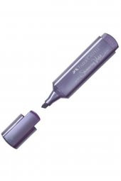 Faber Castell Fosforlu Kalem 46 Metalik Mor - 2