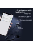 Aux Bluetooth 5.0 Araç Kiti Wireless Dönüştürücü Stereo Aux Çevirici Mikrofonlu Handsfree - 3