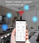 Akıllı Telefon IR Kumanda Kopyalayıcı Adaptörü ios Android Klima TV Kamera Ses Sistemi Kumandası - 6