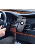 Aux Bluetooth 5.0 Araç Kiti Wireless Dönüştürücü Stereo Aux Çevirici Mikrofonlu Handsfree - 2