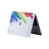 Macbook Air M1 Kılıf 13 inç Paint03 (TouchID'li M1 Air) A2337 A2179 A1932 ile Uyumlu - 7