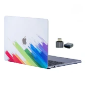 Macbook Air M1 Kılıf 13 inç Paint03 (TouchID'li M1 Air) A2337 A2179 A1932 ile Uyumlu thumbnail 1