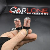 Kırmızı Led Çift Dipli Fren Ampülü 144 Led 93 P21w Yüksek Kalite thumbnail 1