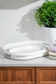 Porsima LA-550 Katlanabilir Çamaşır Sepeti Akordiyon Katlanır Sele Sepet Silikon Çamaşır Sepeti 26 L - 3