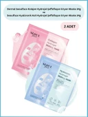 Dermal Seoulface Kolajen ve Hiyaluronik Asit Özlü Hydrojel Şeffaflaşan Eriyen Maske Seti 2 Adet thumbnail 2