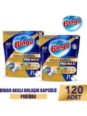 Bingo Akıllı Kapsül Pro Max Bulaşık Makinesi Deterjanı Tableti 120'LI - 1