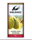 KIRLANGIÇ 5 LT  NATÜREL SIZMA ZEYTİNYAĞI TENEKE - 1