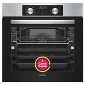 Simfer 10 Fonksiyon Airfry Plus Inox Ankastre Set (8210 Fırın + 3653 Ocak + 8738 Davlumbaz) - 2