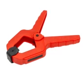 2 ADET Yaylı Kıskaç Mandal El Tip İşkence Mengene Kırmızı Klips Hobi 50 mm 2 inç - 5