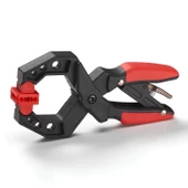 Yaylı Kıskaç Mandal Hızlı Kıskaç Cırcır işlevli El Tip İşkence Mengene Klips Hobi 58 mm - 3