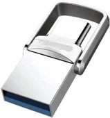 OTG Typec Usb Flash Bellek Type-c Girişli 128gb Otg Xiaomi Huawei Oppo Samsung Akıllı Telefon Uyumlu - 3
