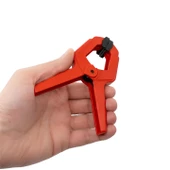 2 ADET Yaylı Kıskaç Mandal El Tip İşkence Mengene Kırmızı Klips Hobi 50 mm 2 inç - 6