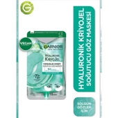 Garnier Hyaluronik Kriyojel Yorgunluk Karşıtı Soğutucu Göz Maskesi - 1