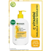 Garnier Skin Naturals Vitamin C Brightening Cream Cleanser 250ml - 1