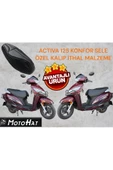 Motohat Motosiklet Honda Activa Full Kurye Paketi (KORUMA DEMİRİ-KIZAKLI ÇANTA DEMİRİ-KONFOR SELE-TELEFON TUTUCU) - 3