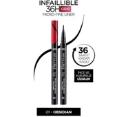 Loreal Paris Infaillible Grip Micro Eyeliner 01 Obsidian - 1