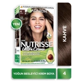 Garnier Nutrisse Yoğun Besleyici Kalıcı Krem Saç Boyası 4-0 Kahve thumbnail 2
