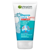 Garnier Skin Naturals Saf ve Temiz 3ü 1 arada Temizleme + Peeling + Maske 150 ml - 1