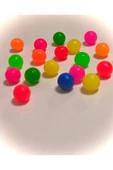 burak toys 32mm Zıpzıp Top - 10 Adet Rengarenk Zıplayan Toplar - 1