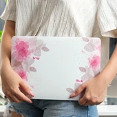 Macbook Air M1 Kılıf 13 inç Flower06NL (13.3" M1 Air) A2337 A2179 A1932 ile Uyumlu thumbnail 3