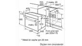 Bosch HBF514BB1T Siyah Ankastre Fırın - 8