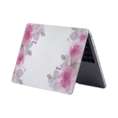 Macbook Air M1 Kılıf 13 inç Flower06NL (13.3" M1 Air) A2337 A2179 A1932 ile Uyumlu - 9