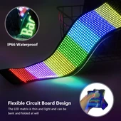 Matrix Rgb Kayar Led Dijital Tabela Uygulama İle Telefondan Tasarlama 90CM - 5