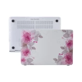 Macbook Air Kılıf 13 inç Flower06NL (Eski USB'li Model 2010-2017) A1369 A1466 ile Uyumlu - 1