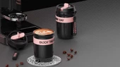 Shotay Strow Çelik Termos Mug 410Ml Siyah - 3