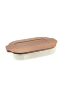 The Mia Woody Kapaklı fırın kabı 36*22 cm - 1