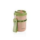 Shotay Strow Çelik Termos Mug 410Ml Pembe - 1
