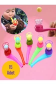 DENİZ SAKSAFON TOP UFLEME OYUNU PAPİT 15 ADET EGİTİCİ OYUNCAK - 1