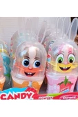 Marka Candy Rabbit Tavşan Oyuncaklı Emzik Şeker 3 Adet - 1