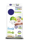 KÖROĞLU Natural Yeni Doğan 2 Numara Bebek Bezi 3-6 kg 42 Adet - 1