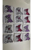 fresh in city kuromi kawaii Hello Kitty Sanrio BlackPink Spor Havlu Bileklik Tenis Havlu Bilekliği (1 çift) - 1