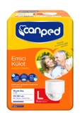 Canped Lohusa Hamile ve Emici Külot L (Büyük) Boy Beden Ölçüsü 110-150 cm 1 Paket 8 Adet - 1