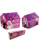 DZC KUZENLER AVM BARBİE KIZ Çocuk EV OYUN Çadırı kamp EVİ - 5