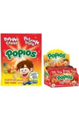 Hleks Popios Patlayan Şeker Popping Candy 40 Adet 4 Gr Tutti Fruitti Aromalı Boya Koruyucu İçermez - 1