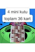 NEWBRENDHOME Bravl Star Pokemon Roblox Oyun Mixer Karışık Oyun Kart Hologramlı - 2