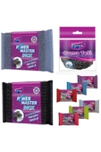 Parex Bulaşık Sünger Set Magic Force Paslanmaz Çelik Telli Inox (2) Sihirli (6ad) Ovma Teli (1ad.) - 1